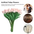 thumbnail image 4 of Tulipanes Falsos 30 Piezas De Flores Artificiales Simulación Innovadora, 4 of 7