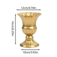thumbnail image 2 of SIfdSeng Metal Vase Tall Shaped Decorative Suitable for Home Wedding and Event ., 2 of 5