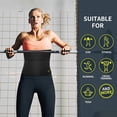 thumbnail image 5 of MISS MOLY Women's Waist Trainer Sauna Belt Sweat Neoprene Shapewear Belly Band Waist Cincher Girdle for Weight Loss, 5 of 6