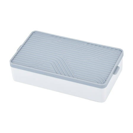 

Wiueurtly Ice Try Ice Cube Trays Silicone Ice Tray with Removable Lid Easy Release Flexible Ice Cube Molds 18 Cubes per Tray for Baby Food Ice Melt down Ice Tray Small Cubes Freezer Friend