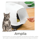 thumbnail image 3 of Arenero  Bloosom Cerrado Para Gatos Antiolores Puerta Palita Y Filtro Color Negro, 3 of 4