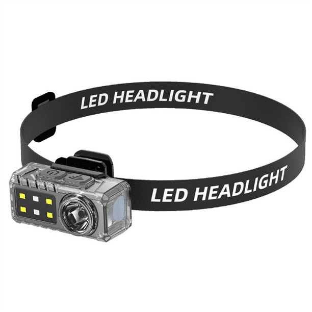 Faros Delanteros Portátiles para Pesca Al Aire Libre, Faros Delanteros Recargables Multifuncionales, Faros Delanteros para Iluminación de Camping