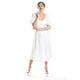 thumbnail image 5 of Vestido midi de manga abullonada Roman Fashion /Juvenil, 12515 (Blanco) blanco M, 5 of 6