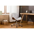 thumbnail image 2 of Porthos Home  Branson Adjustable Office Chair Grey, 2 of 5