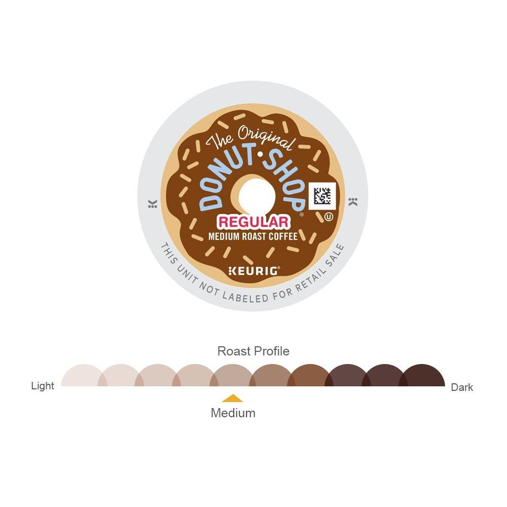 The Original Donut Shop .. Regular Keurig Single-Serve K-Cup .. Pods, Medium Roast Coffee, .. 24 Count