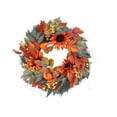 thumbnail image 6 of Sharprepublic Fall Wreaths for Front Door 18 " for Harvest Festival Wall Housewarming Gift, 6 of 8