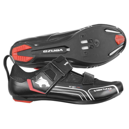 Venzo Bicycle Bike Cycling Triathlon Shoes For Shimano SPD SL Look