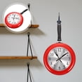 thumbnail image 3 of 1 juego de reloj de pared decorativo con forma de sartén, diseño silencioso, para el hogar., 3 of 7