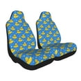 thumbnail image 2 of Sikiie Cute Yellow Rubber Ducks Car Seat Covers 2PCs Front Car Seat Covers Universal fit for Most Cars SUVs and Trucks-2 PCS, 2 of 9