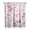 White-346, variant on Beachy Aloha Shower Curtain, Hawaiian Paradise Tropical Island and Palm Tree Coastal Design, Waterproof Bathroom Curtain with Hooks, Boho Fabric for Rental or Home Decor