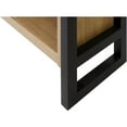 thumbnail image 6 of Modern Open Wood Laminate Bookcase Fully Assembled Light Brown, 6 of 6