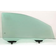 Passenger Right Side Front Door Window Door Glass Compatible with Nissan Versa 4 Door Sedan 2012-2019 Models