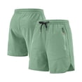 thumbnail image 5 of DDAPJ pyju Mens Quick Dry Athletic Shorts Lightweight Drawstring Gym Workout Shorts Side Split Casual Golf Running Shorts with Zipper Pockets Green XXXL, 5 of 8