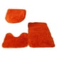 thumbnail image 5 of Alfombras de baño Matsuzay 3 que no se desprenden textura fuerte absorción de agua fácil limpieza lavable a máquina, 5 of 6