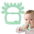 thumbnail image 2 of Juguete para la dentición del bebé BuyWeekMX silicona sin BPA Estética elegante, 2 of 7