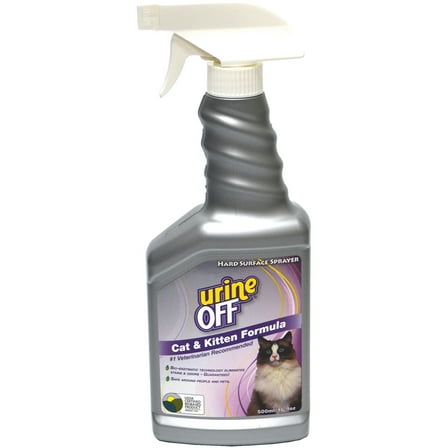 Urine Off - Cat & Kitten Stain Remover Formula Hard Surface Sprayer - 16.9 fl. oz.