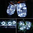 thumbnail image 4 of 20 Led 10 Pa Mason Jar Lid Solar Lights With Hanger For Mason Jar Fairy Tale Garden Patio [no Jar], 4 of 4