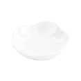 thumbnail image 2 of Restaurantware-3 Inch x 3 Inch Sauce Bowls, 10 Flower Shaped Dipping Sauce Dishes - Microwave-Safe, Oven-Safe, White Porcelain Dipping Plates, Chip-Resistant, For Desserts, Condiments, Snacks, 2 of 6