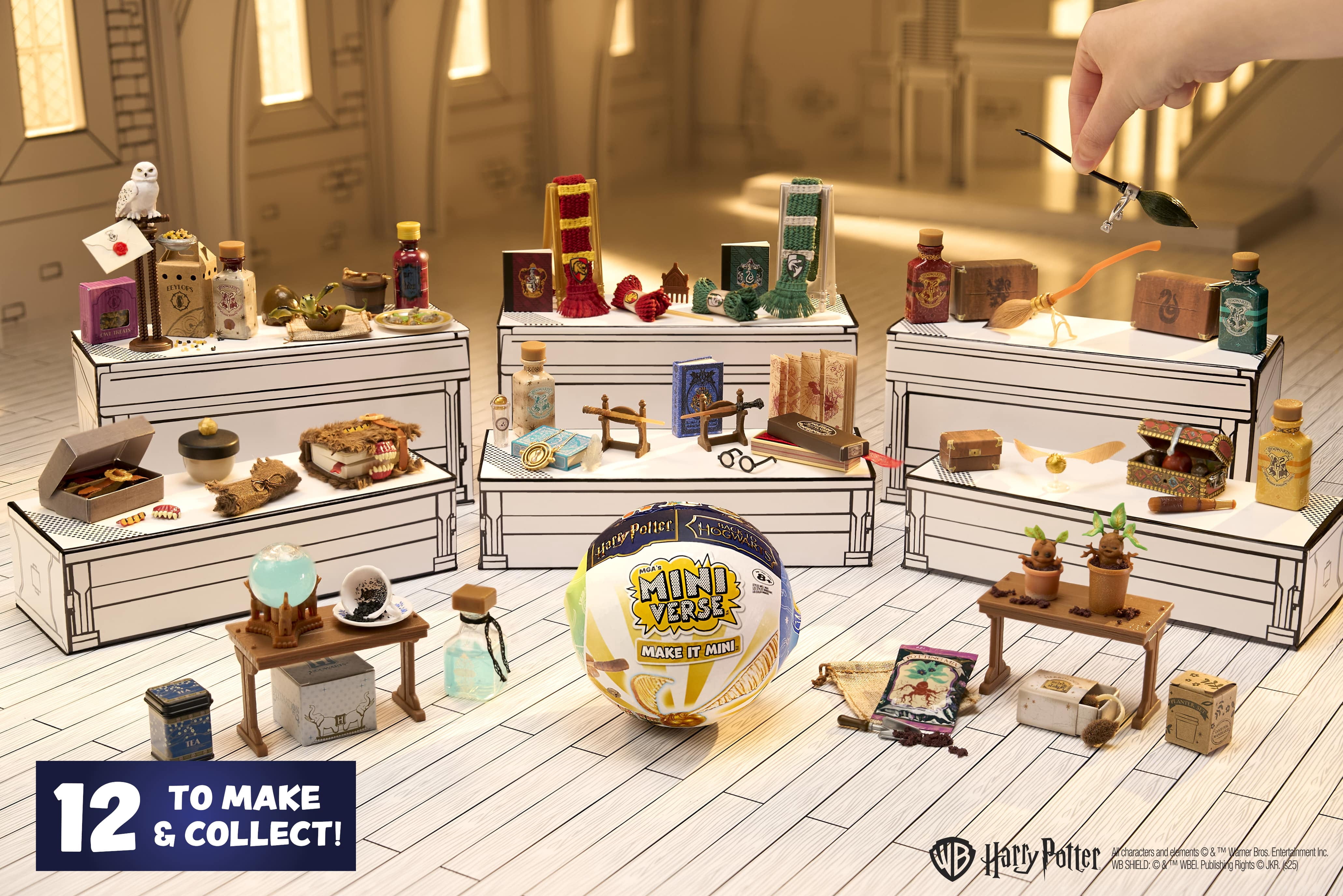 MGA's Miniverse Harry Potter ハリーポッター 4個 Amazon.com: MGA's