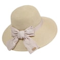 thumbnail image 3 of SUYIDA Women's Summer Sun Hat with Wide Brim Breathable Straw Design for Outdoor Beach Wear, 3 of 4