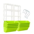 thumbnail image 6 of Vertical Herb Planter, 8-Pockets Indoor/Outdoor Hanging Garden Flower Pots Wall Planter Box Beds for Garden Porch, 6 of 8
