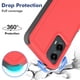 thumbnail image 3 of Funda para teléfono celular Yuanming Moto G 5G 2024 roja de grado militar, 3 of 7