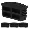 thumbnail image 4 of Miangastore 4pcs Non-Slip Ladder Feet Covers Rubber Ladder End Caps Ladder Foot Mat Cushion Security Bumpers Replacement For Stability And Protection, 4 of 9