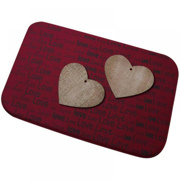 Pretty Comy 3D Printed Thickened Flannel Area Rug Non Slip Backing Soft Floor Mat Home Decorative Pad