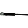 thumbnail image 3 of KarParts360 For Chevy Trailblazer EXT/Trailblazer 2002 2003 2004 2005 Brake Hydraulic Hose | EPDM Rubber | Black | Flexible Hose | PVC Jacket | Treated Steel End 1 | Stamped Steel Bracket | 10372505, 3 of 6