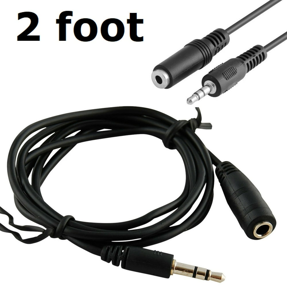Simyoung 2FT Audio Auxiliary Stereo Extension Audio Cable 3.5mm Stereo