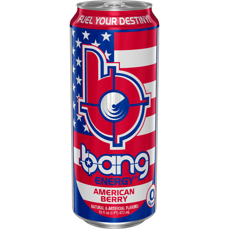 Bang Energy Drink, American Berry, 16 fl oz, Can