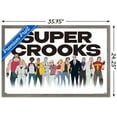 thumbnail image 3 of Netflix Super Crooks - Lineup Wall Poster, 22.375" x 34" Framed, 3 of 6