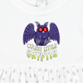 thumbnail image 4 of Inktastic Cutest Little Cryptid Mothman Girls Baby Dress, 4 of 5