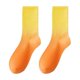 thumbnail image 2 of Calcetines unisex degradados de media pantorrilla, calcetines deportivos coloridos para mujer, calcetines de nailon, 2 of 3