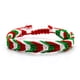 thumbnail image 1 of CAIROYAR Pulsera con colores de la bandera del Líbano Pulsera ajustable del Líbano unisex gratis, 1 of 1