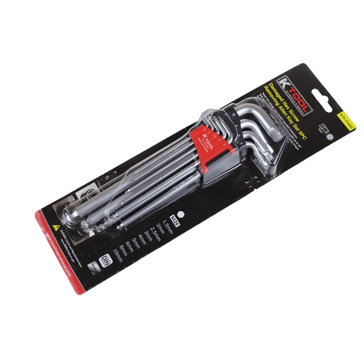 KS TOOLS 1/4 Inch Classic Bit Set – 75mm, 32 Pieces, Professional Screwdriver Bit Assortment