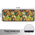 thumbnail image 5 of Kitchen Rugs Sets Of 2,Green Chicken Farm Pattern Anti Fatigue Kitchen Mat Rugs Non Slip Washable,Decorative Kitchen Floor Mats for Kitchen,Sink,Laundry,17"x47"+17"x47", 5 of 5