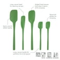 thumbnail image 5 of Flex-Core Spatula All Silicone High Heat Resistant 5 Piece Cooking Utensils Set - Includes Non-Stick Spatula, Spoonula, Jar Scraper, and Mini | BPA-Free Kitchen | Ergonomic Design, 5 of 6
