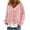 Pink-3, variant on Women's Christmas Sweater Fashion Xmas Tree Printed Coat Cardigan Casual Long Sleeve Button Christmas Shirt