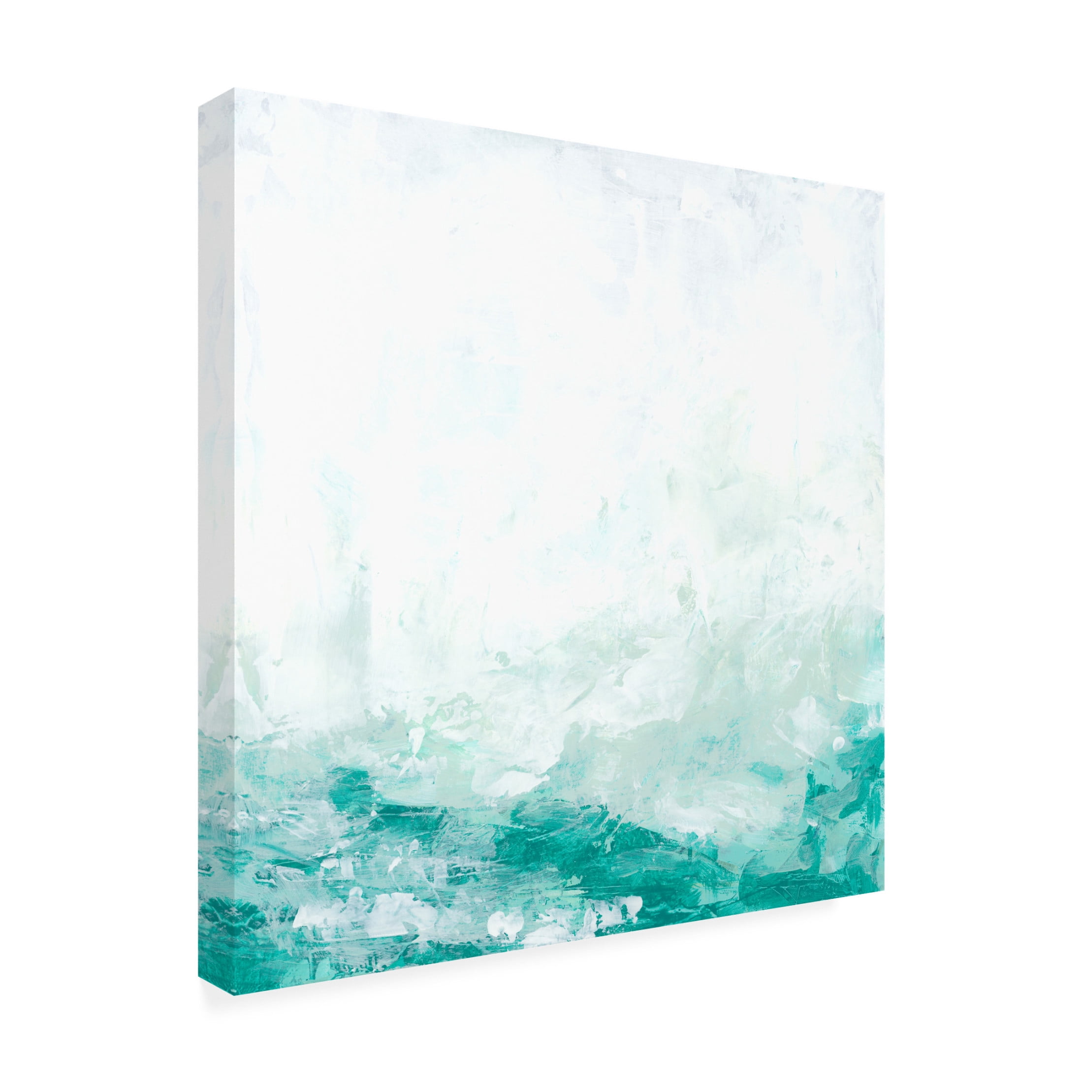 Trademark Fine Art June Erica Vess Turquoise Surf I Canvas Wall Art