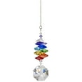 thumbnail image 3 of Woodstock Wind Chimes Woodstock Rainbow Makers Collection, Crystal Rainbow Cascade, 4'' Octagon Crystal Suncatcher CCOC, 3 of 6
