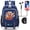 Color2, variant on One Cartoon Piece Classic Backpack Student Daypack Teen Schoolbag Multifunctional Laptop Knapsack with USB Charging Port