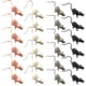 thumbnail image 1 of Figuras de ratón de escritorio en miniatura, estatuas de ratón de dibujos animados, decoración artesanal, 24 Uds., 1 of 7