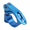 thumbnail image 3 of Bike Seat Post Clamp Seatpost Clamp Aluminum Alloy Quick Release 34.9mm, 3 of 8