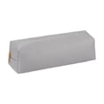 thumbnail image 3 of WONDBA PU Leather Pencil Case with zipper, simple style Gray, 3 of 7
