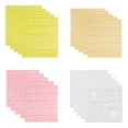 thumbnail image 2 of 5 Pcs Brick 3D Wall Panels Peel and Stick Wallpaper,Self Adhesive Waterproof Foam Faux Brick for Living Room,Bedroom,Laundry,Kitchen,Fireplace,TV Wall Decoration, 13.8*15.2in, 2 of 4