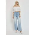 thumbnail image 5 of Risen Jeans - High-Rise Wide Flare Jeans with Exposed Button Fly (32.5" Inseam) - RDP5248, 5 of 11