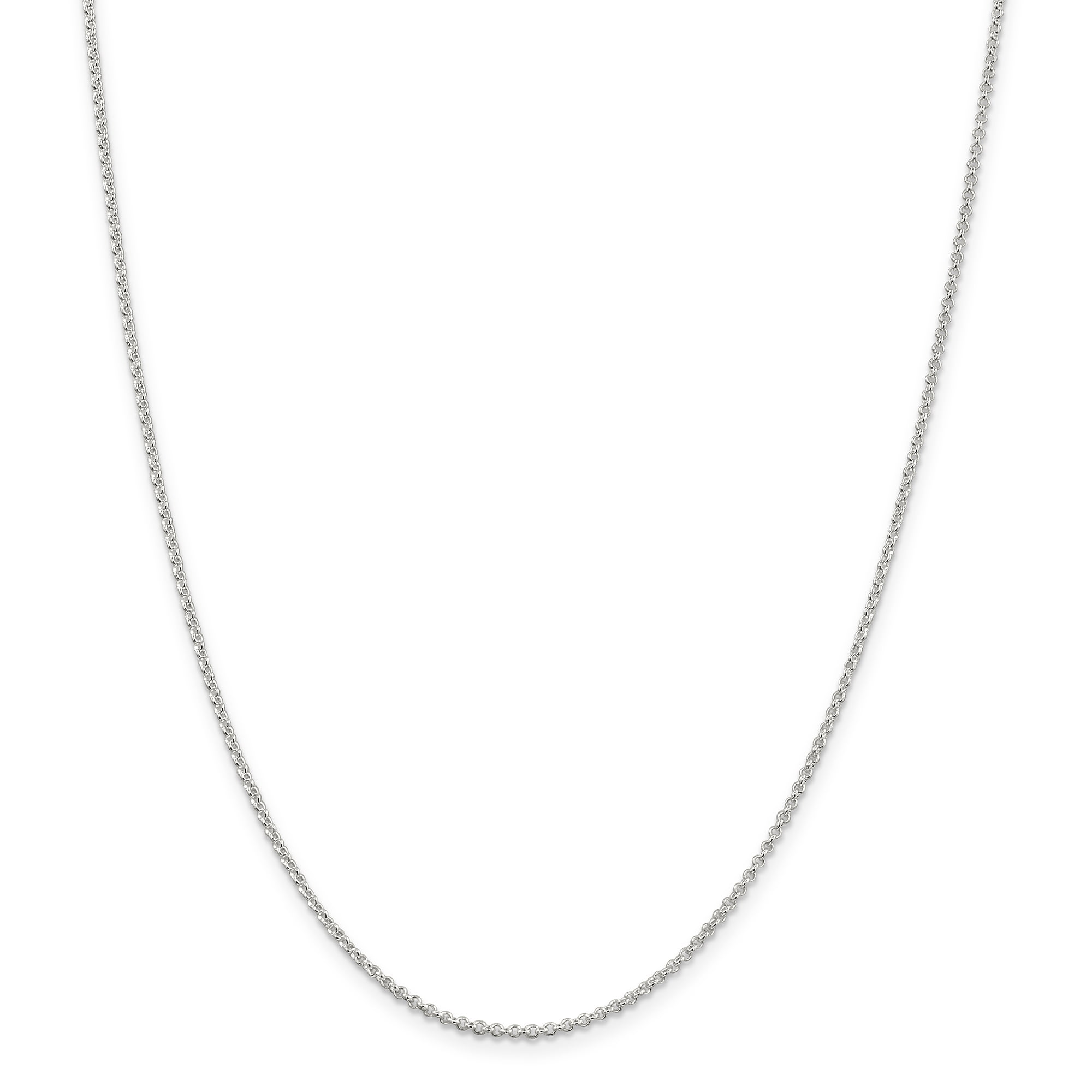 14-28Inch Solid 925 Sterling Silver Chain for Women Girls Cable Rolo Singapore Chains Nickel-free 1mm-1.5mm Box Chain Necklace