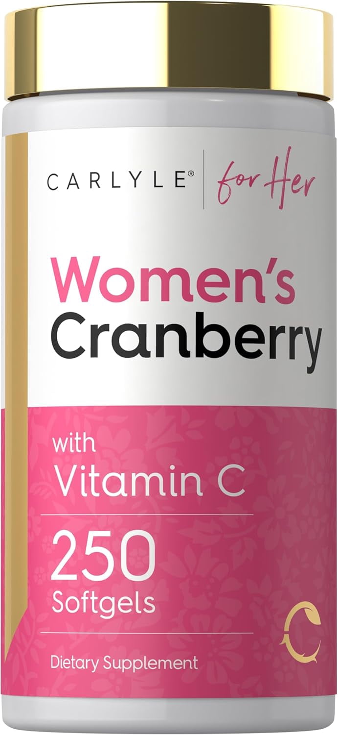 Carlyle Urinary Tract Health, 120 Capsules, D-Mannose, Cranberry