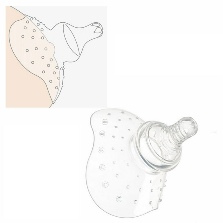 Contact Nipple Shield, Semicircle Style Maternity Silicone Nipple Shield  Protectors Breastfeeding Mother Milk Nipple Protection Cover